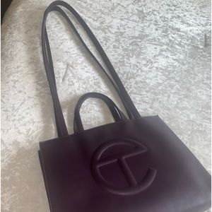 “Eggplant” Medium Shopping Bag